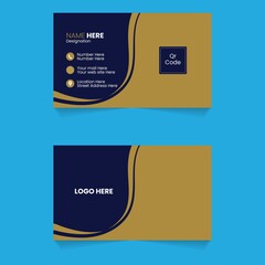 Modern business card design templates