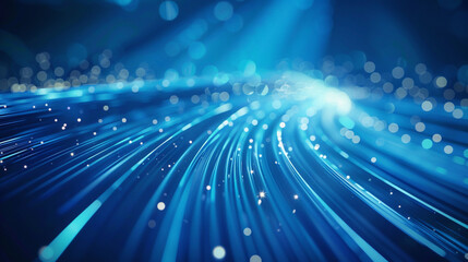 fiber optic communication technology internet network digital cable.