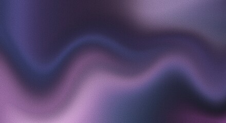 Wall Mural - Grainy gradient abstract smooth purple background dark vibrant noise texture banner backdrop design colors