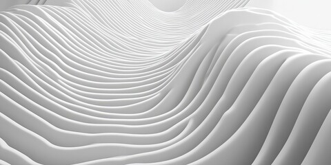 Wall Mural - abstract wavy background