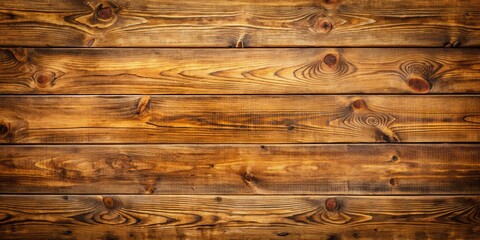 Wall Mural - Warm brown textured wood plank background perfect for rustic or natural themed designs