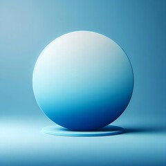 Poster - blue crystal ball