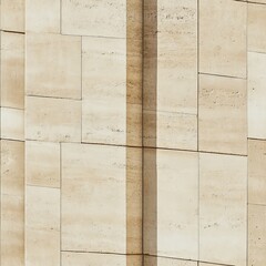 Aufkleber - This image showcases beige stone panels that fit together seamlessly to create a textured surface. The natural variations in color and texture add to the aesthetic appeal.