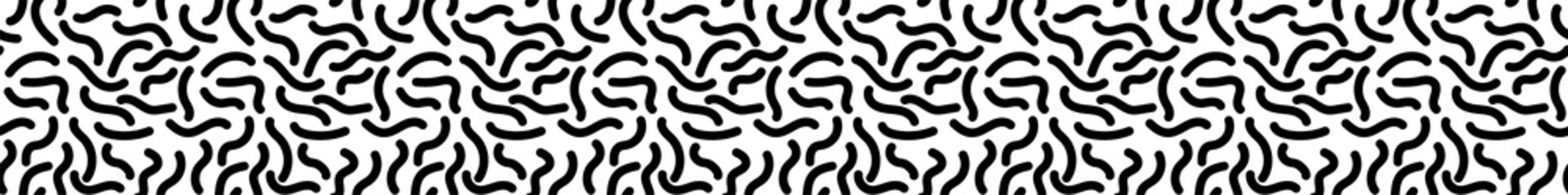 Poster - Geometric Memphis shape or graphic pattern