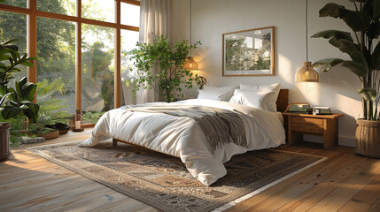 Wall Mural - stean2001__A_Scandinavian_bedroom_with_nat-1F85F.jpg