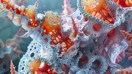 Poster - Abstract Fractal Art: A Journey Through Complex Geometry