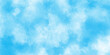 © FLOATING HEART - cloudy and soft sky blue blurred and grainy Blue powder explosion, The sky blue texture clouds, blue watercolor paper texture background, Soft and cloudy blue sky Watercolor background texture.