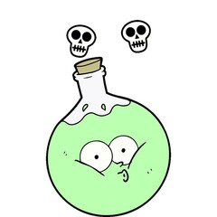 Poster - cartoon potion