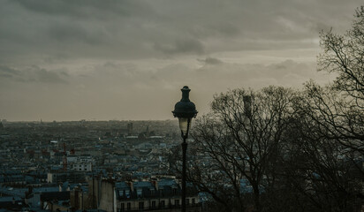  Panoramic view of Paris