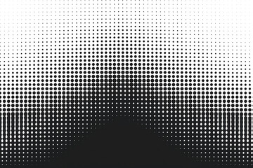  Vertical speed line halftone pattern gradually thinning out effect