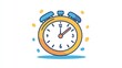 © Napasnan - A stopwatch icon with a play/pause button, representing the ability to start, stop, or control time