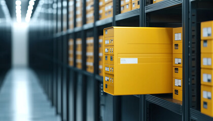 Aufkleber - business cloud storage concept.Digital document management system