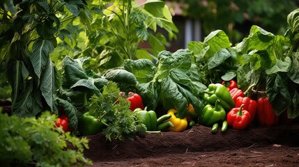 Wall Mural - vegetables green status