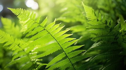 Wall Mural - fronds leafy plant