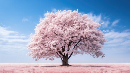 Canvas Print - pink tree