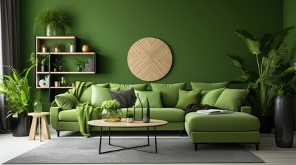 Canvas Print - biophilic green design