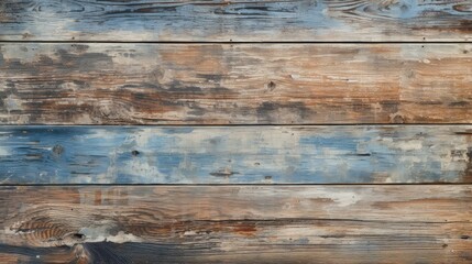 Canvas Print - vintage old wood boards