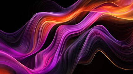 Wall Mural - Abstract Wave Design.