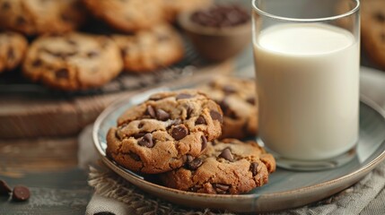 Minimalist Background: Tasty Vector Design of Cookies, Cakes, and Coffee for International Chocolate Day
