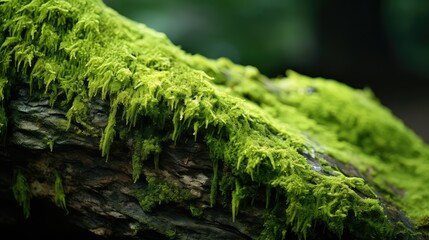 Poster - contrast green carbon texture