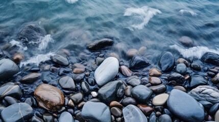 Canvas Print - waves beautiful texture