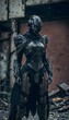 © Michael - Futuristic soldier in an alien uniform..