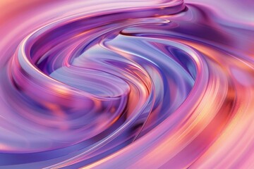 Wall Mural - purple_pink_scene_pastel_pink_gold_curve_effect