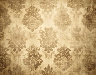 Wall Mural - Grunge Floral Pattern Background