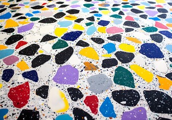 Poster - Colorful Terrazzo Texture