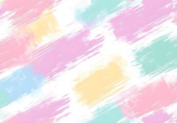 Sticker - Abstract pastel brush strokes background