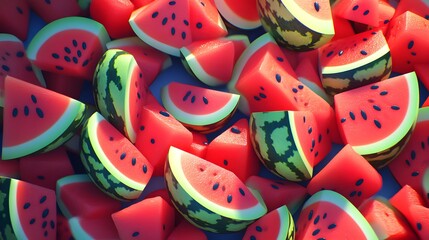 Wall Mural - Watermelon Slices