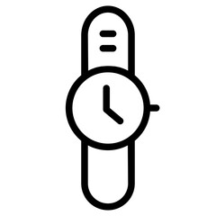 Sticker - Watch Clock Time Line Icon