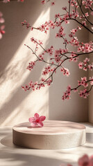 Sticker - Pink Blossom Podium.