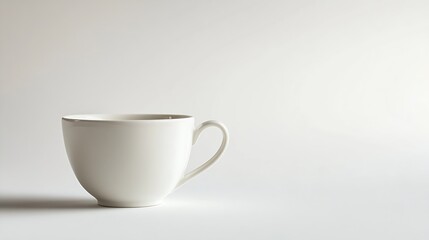 Poster - coffee cup isolated on a white background : Generative AI