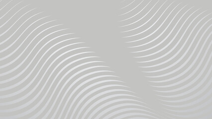 Wall Mural - Gray curve line abstract background for backdrop or presentation