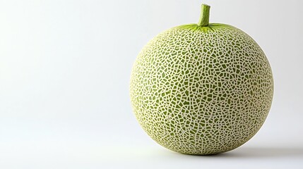 Poster - melon isolated on white background Clipping Path : Generative AI