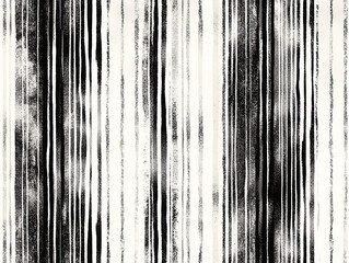 Poster - A seamless pattern with digital print lines, their texture a blend of crisp and slightly soft strokes, creating an elegant gradient effect from silver to black