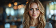 © Vertigo Images - A young woman with long blonde hair smiles softly.