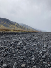 gravel road and mountains 1