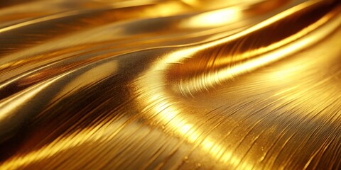 Poster - Abstract Golden Fabric Texture with Diagonal Lines, gold, texture, fabric