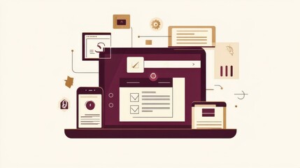 Modern Website Design: User Interface and Mobile App Development