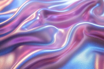 shimmering holographic surface ripples with ethereal beauty pearlescent sheen creates mesmerizing interplay of light and color abstract texture evokes futuristic otherworldly aesthetics