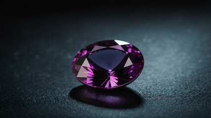 alexandrite stone centered in aesthetic background