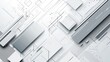 © Royal - EPS file with abstract grey and white tech geometric shapes for a professional corporate background