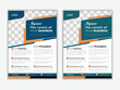 © MD SHAHIN MIAH - company flyer design template premium,  Professional And Creative Corporate Business Flyer Design Template ,    Business flyer design template vector image