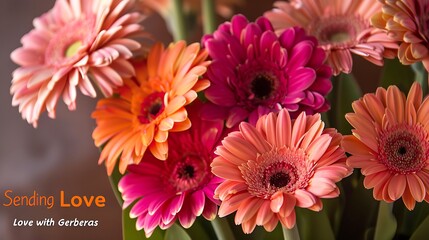 Wall Mural - red chrysanthemum flower