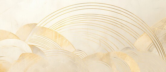 Poster - Abstract concrete wall surface pattern designed for a white background suitable for vintage inspired backgrounds