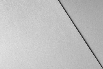 Aufkleber - Gray silver metal paper texture background with minimalist abstract design Luxury structure with light shadow and modern layout Elegant gradient effect, rich surface, and clear