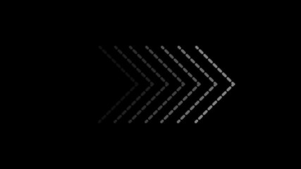 Poster - Arrow loop direction shown with animated movement. Arrow loading bar background animation, direction arrows animation.