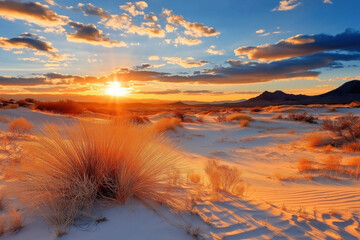 Wall Mural - Desert Sunset